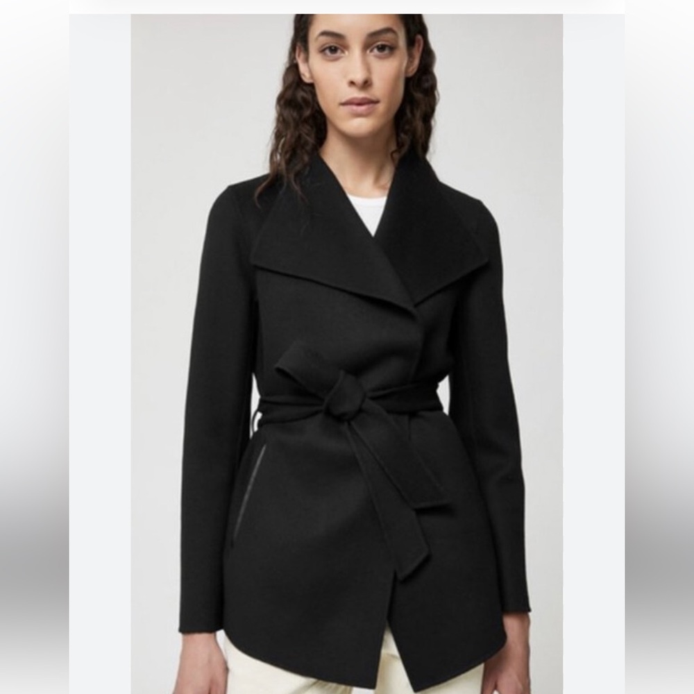 Mackage Light Tan Trench Coat - Picture 8 of 8